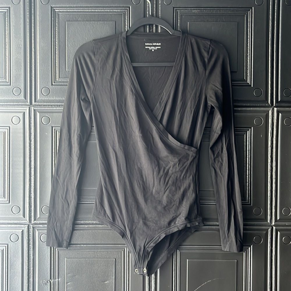 Banana Republic Black  bodysuit